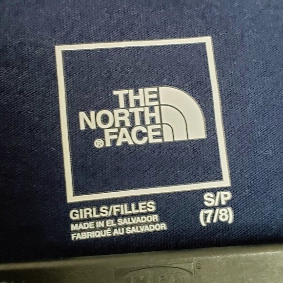 The North Face Large Logo Girls Tee Shirt S - Picture 4 of 4
